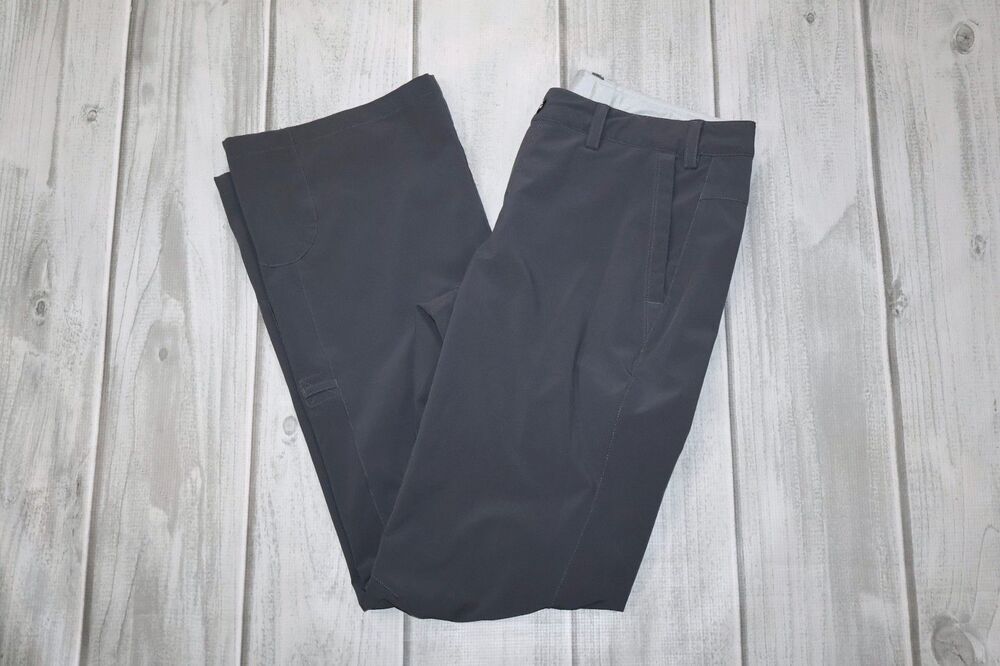 REI Co-Op Sahara Roll-Up Pants Women's 10 Gray Hiking Outdoors Adjustable